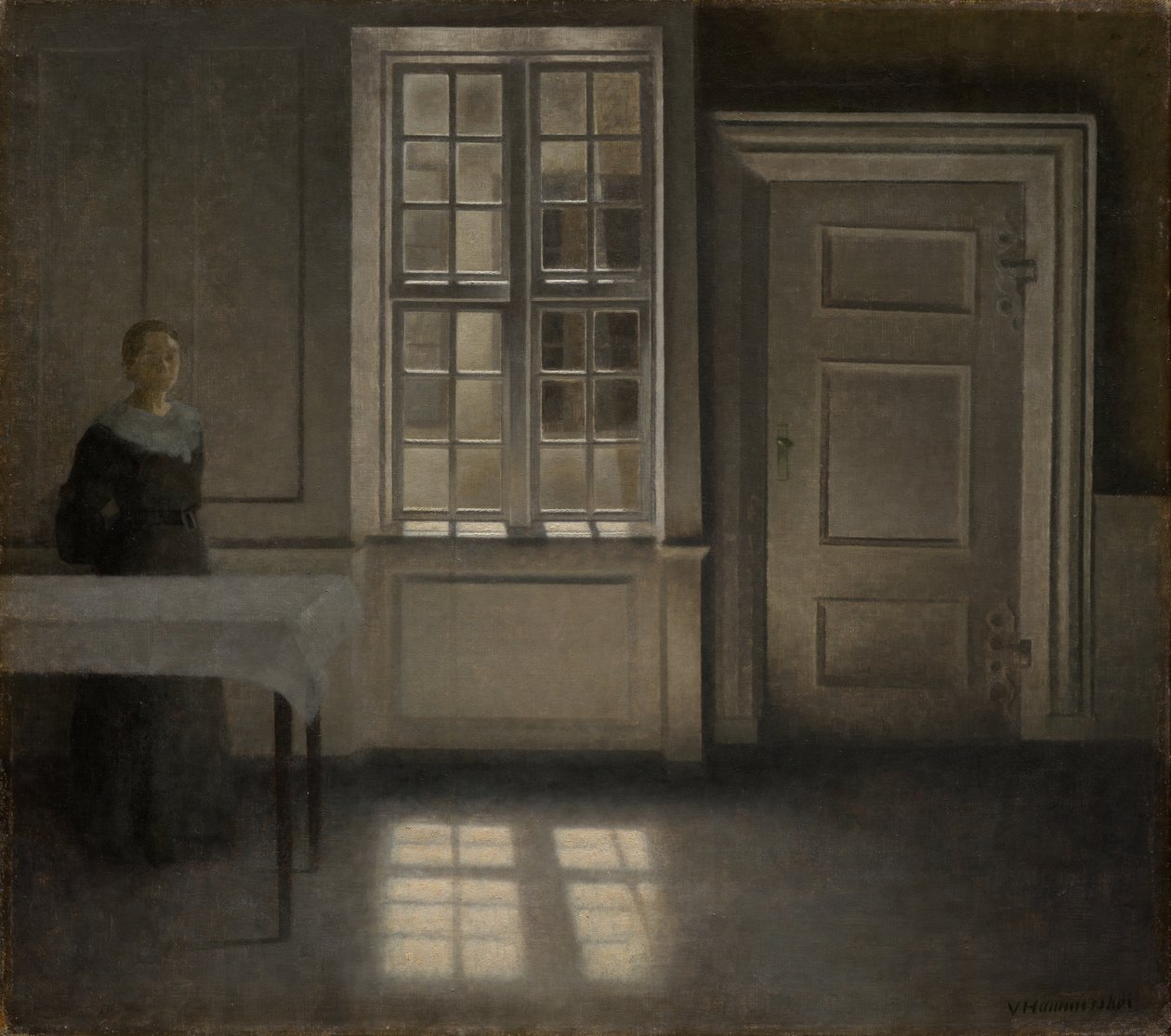 Strandgade, Sunshine tekijältä Vilhelm Hammershøi