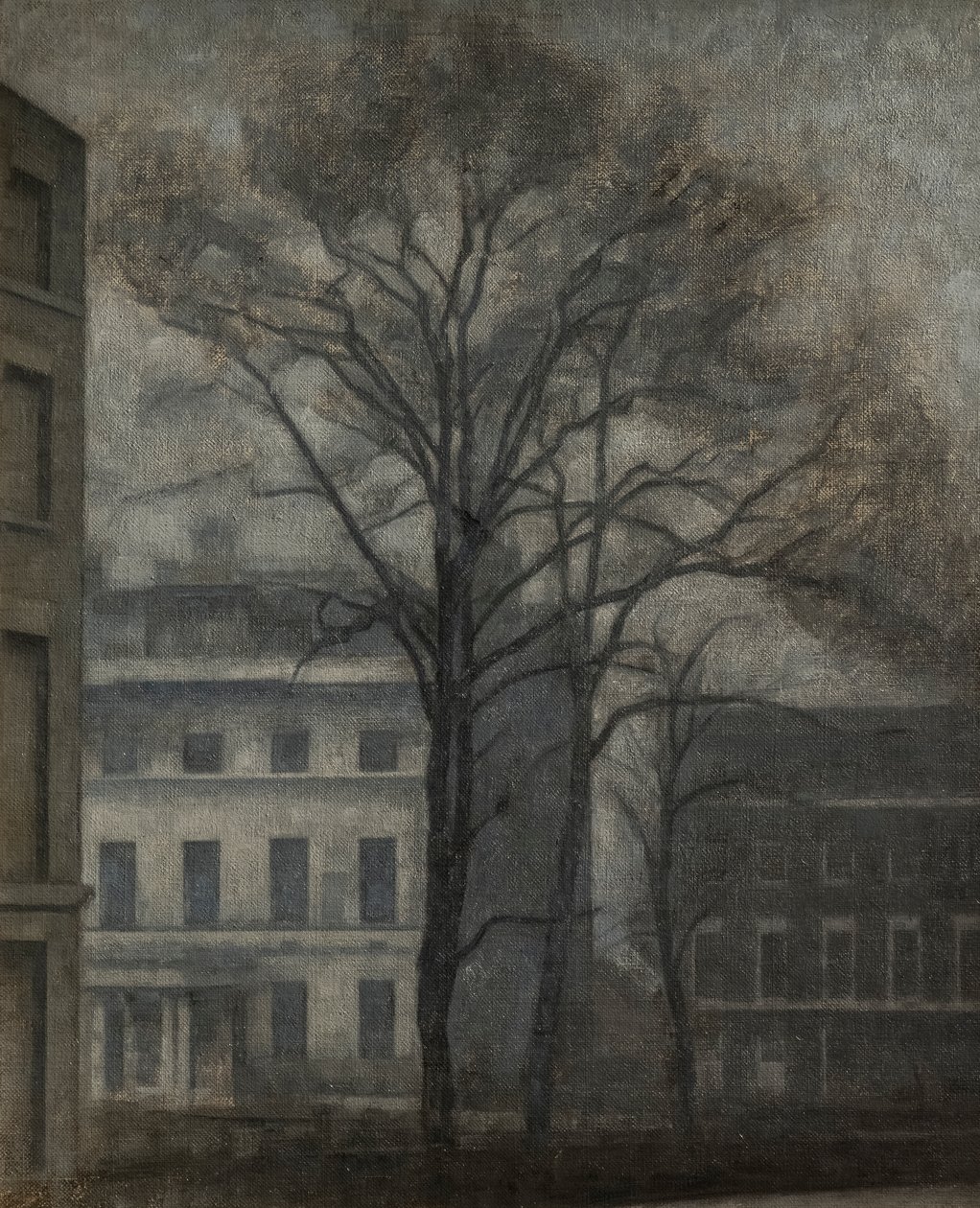 Guilford Streetin juutalainen koulu, Lontoo tekijältä Vilhelm Hammershoi