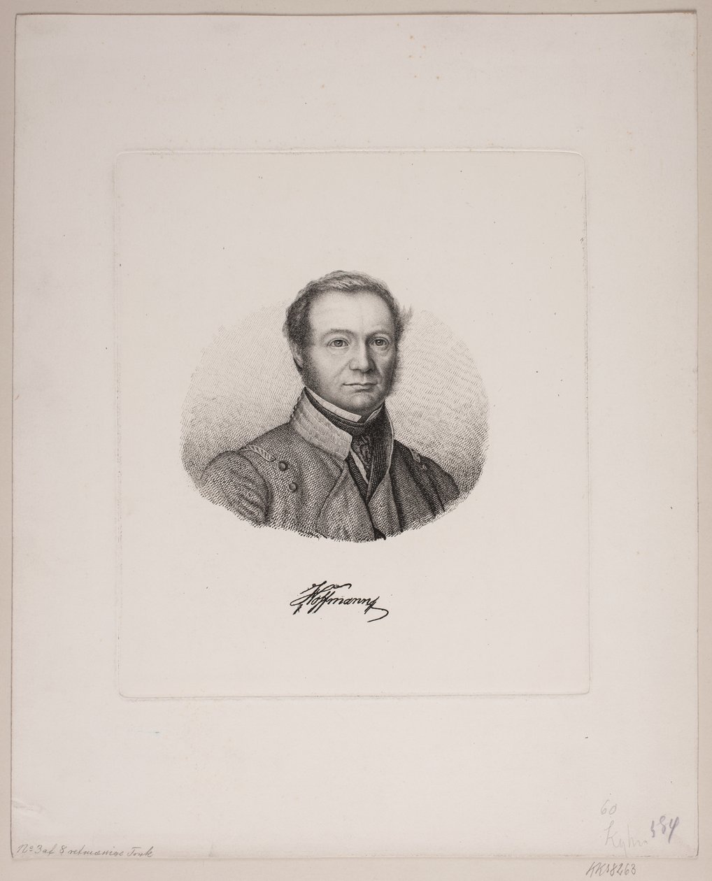 Johan Christopher Hoffmannin muotokuva tekijältä Vilhelm Kyhn