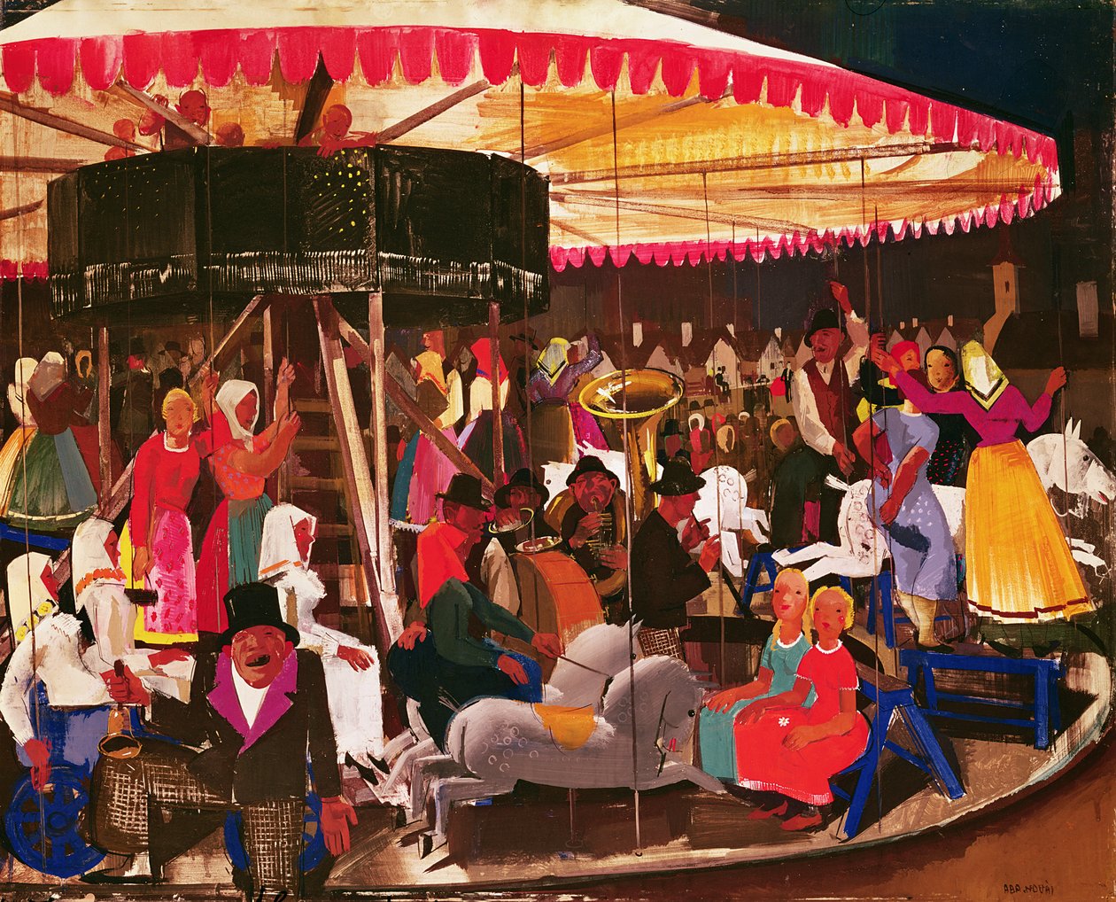 Merry-Go-Round, 1931 tekijältä Vilmos Aba Novak