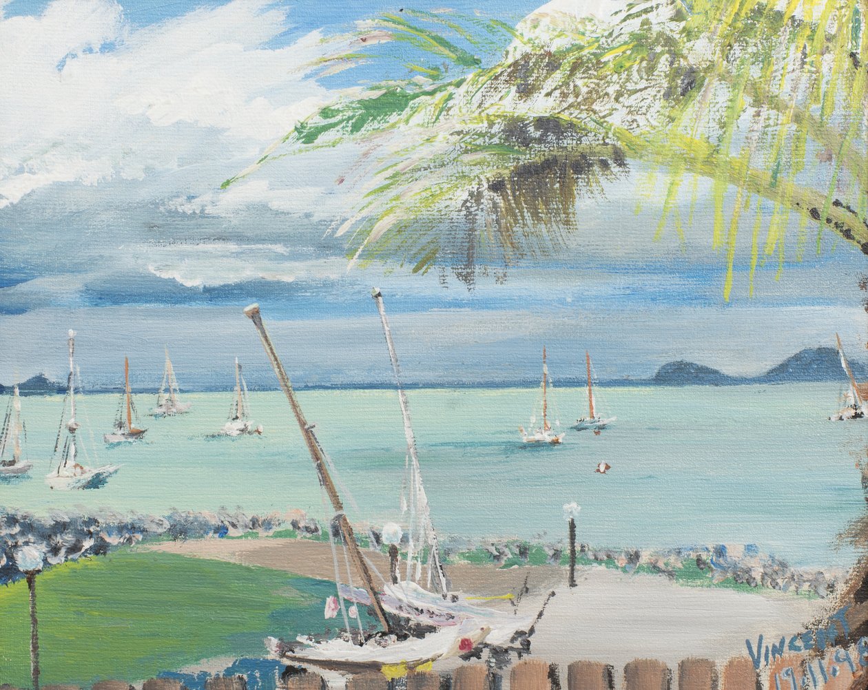 Airlie Beach, Australia, 1998, (Akryyli kankaalle) tekijältä Vincent Alexander Booth