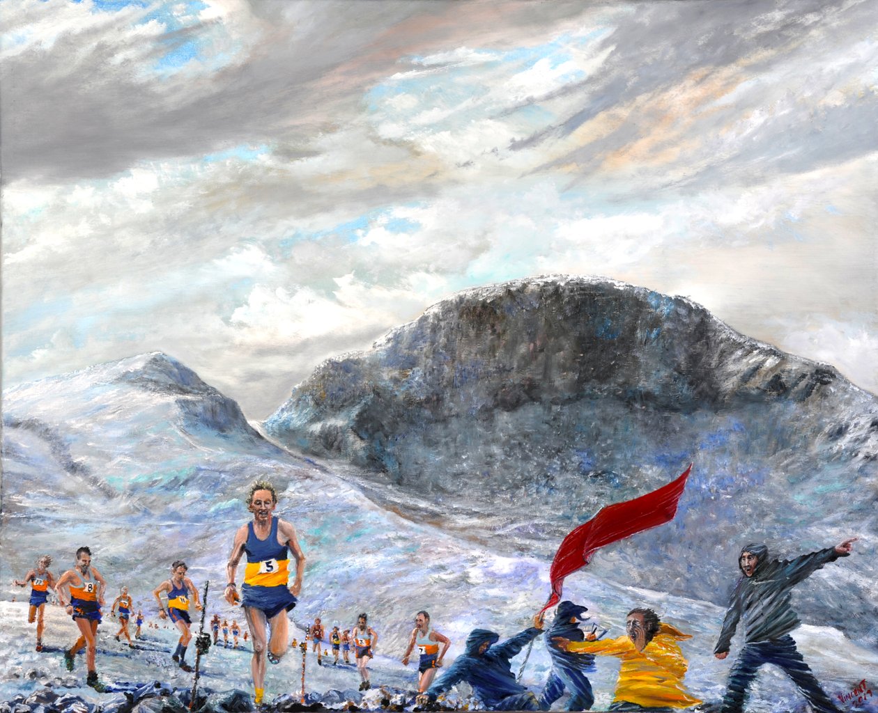 Tarkistuspiste 4, 2019, tekijältä Vincent Alexander Booth