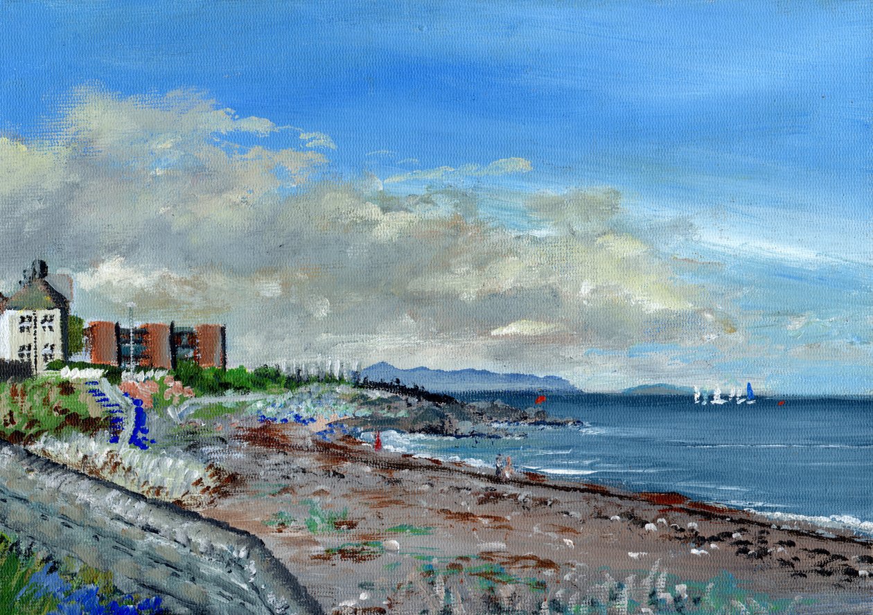Greystones Ireland, 2001, (akryyli kankaalle) tekijältä Vincent Alexander Booth