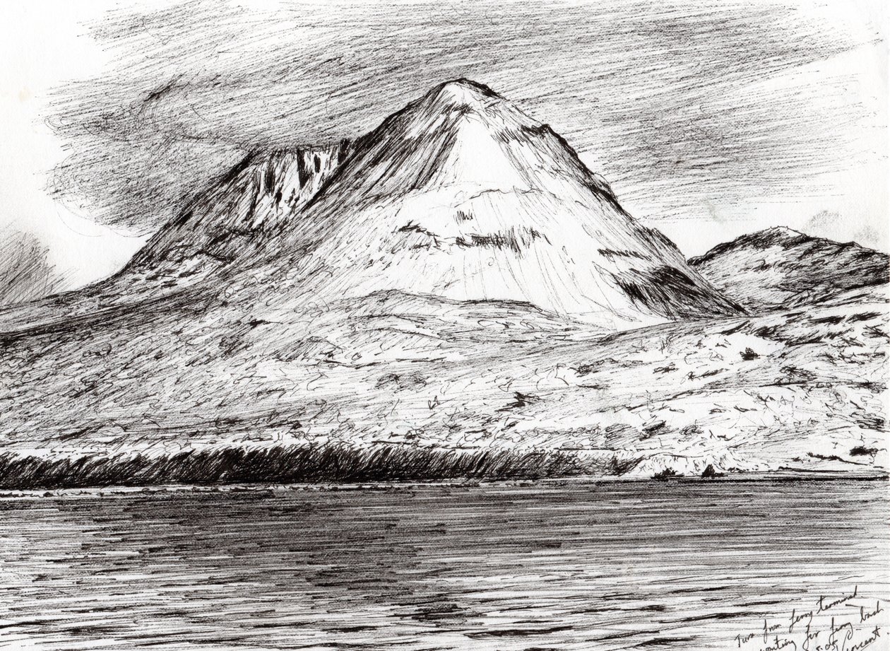 Juran Paps, 2005, (muste paperille) tekijältä Vincent Alexander Booth