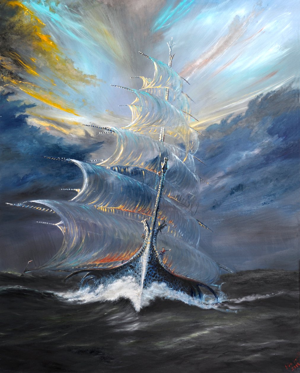 Storm Creators Beaufort Sea, 2019, tekijältä Vincent Alexander Booth