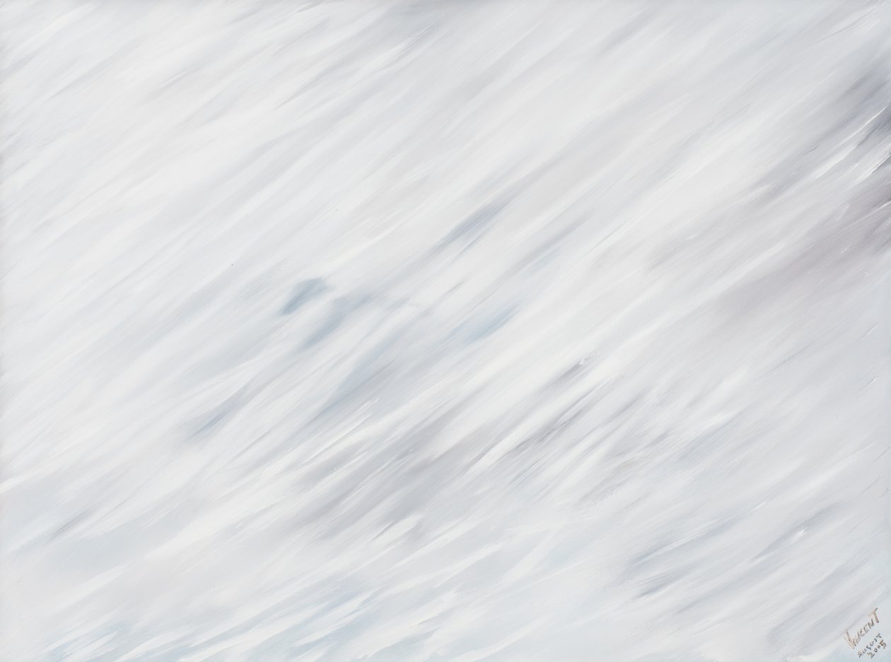 Titus Oates Blizzardissa 17. maaliskuuta 1912, 2005, (Öljy kankaalle) tekijältä Vincent Alexander Booth