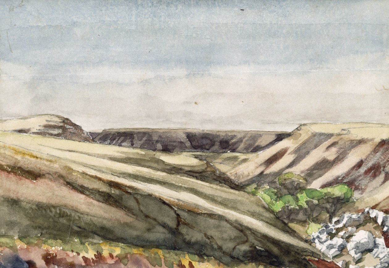 Arizona Mesas, 1869-71 (wc paperilla) tekijältä Vincent Colyer