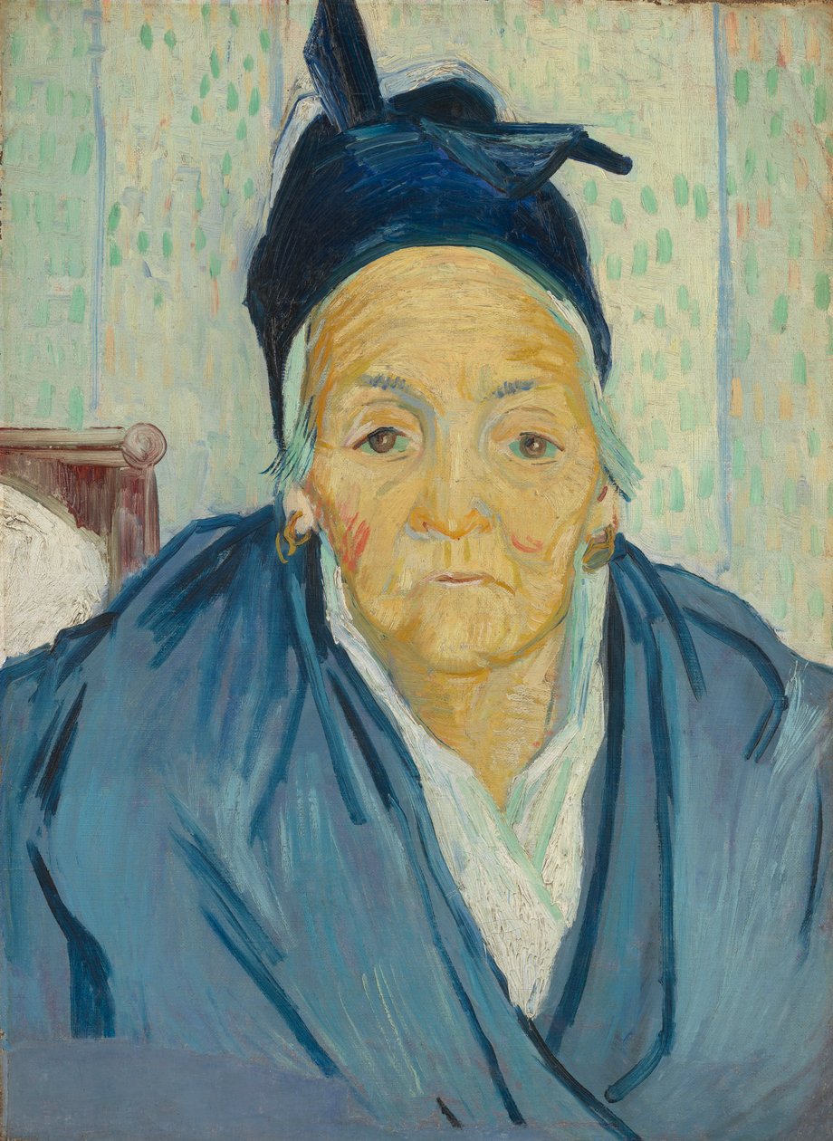 Arlesin vanha nainen tekijältä Vincent van Gogh