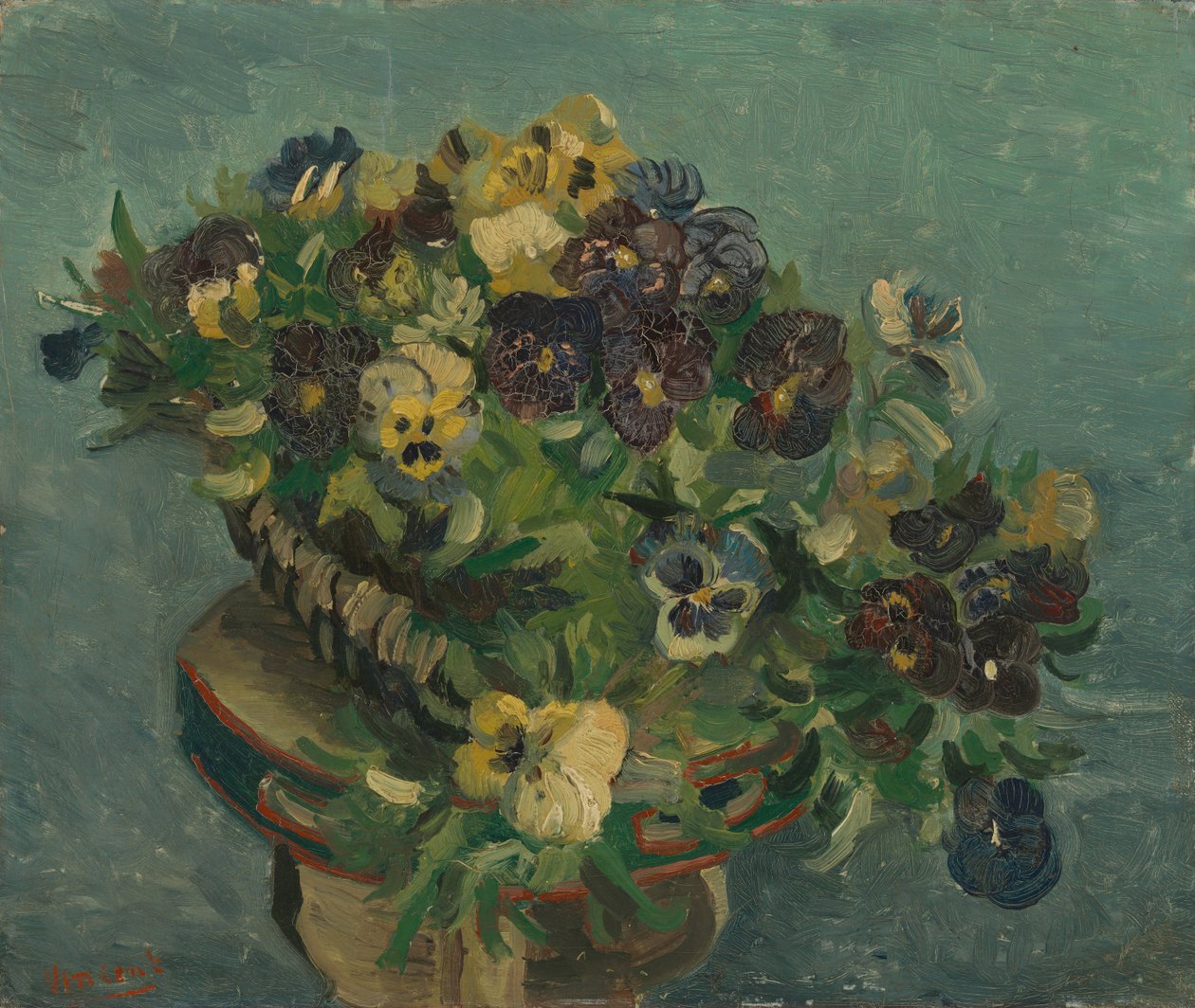 Pansies -kori tekijältä Vincent van Gogh