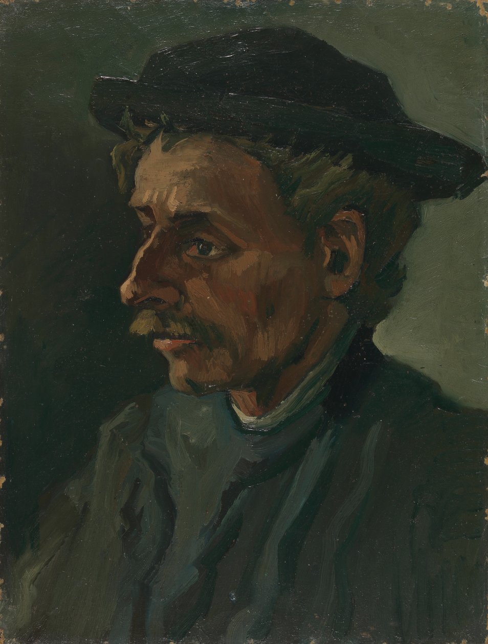 Miehen pää tekijältä Vincent van Gogh