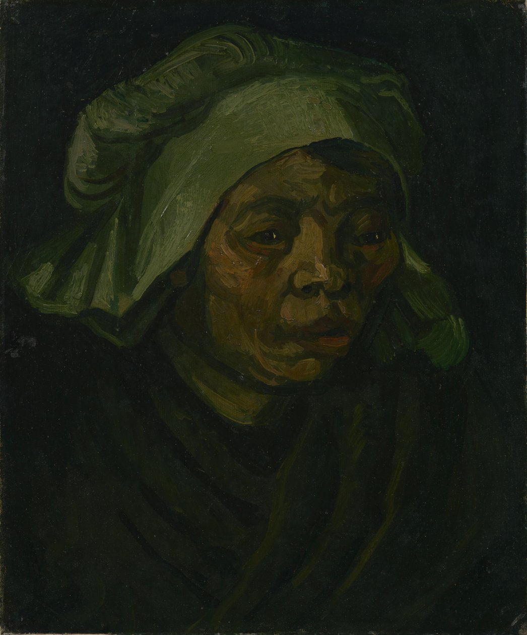 Naisen pää tekijältä Vincent van Gogh