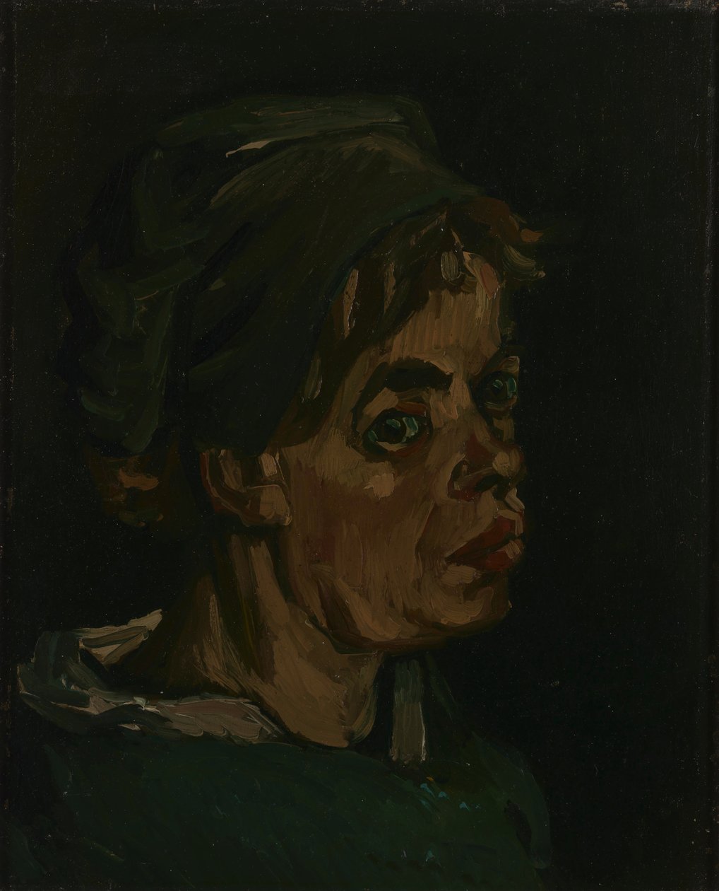 Naisen pää tekijältä Vincent van Gogh