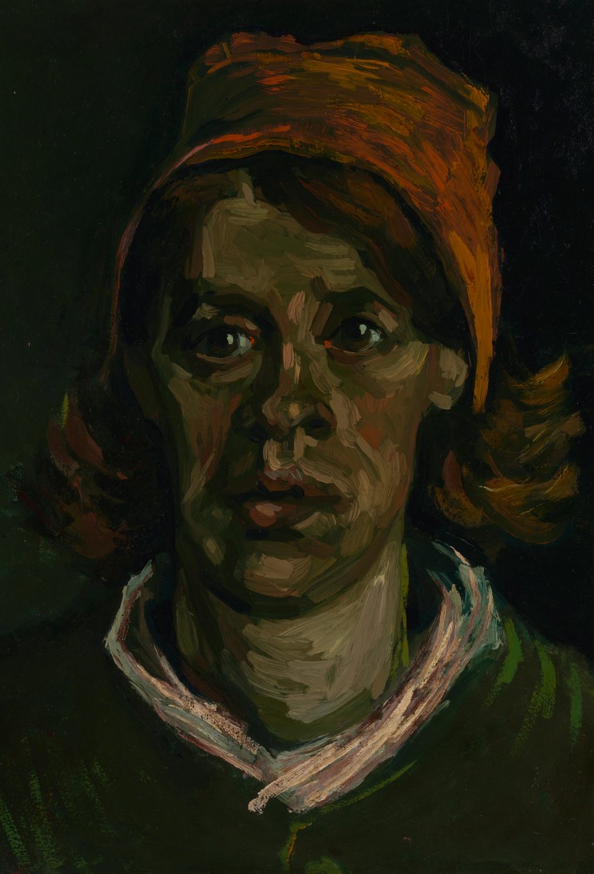 Naisen pää tekijältä Vincent van Gogh
