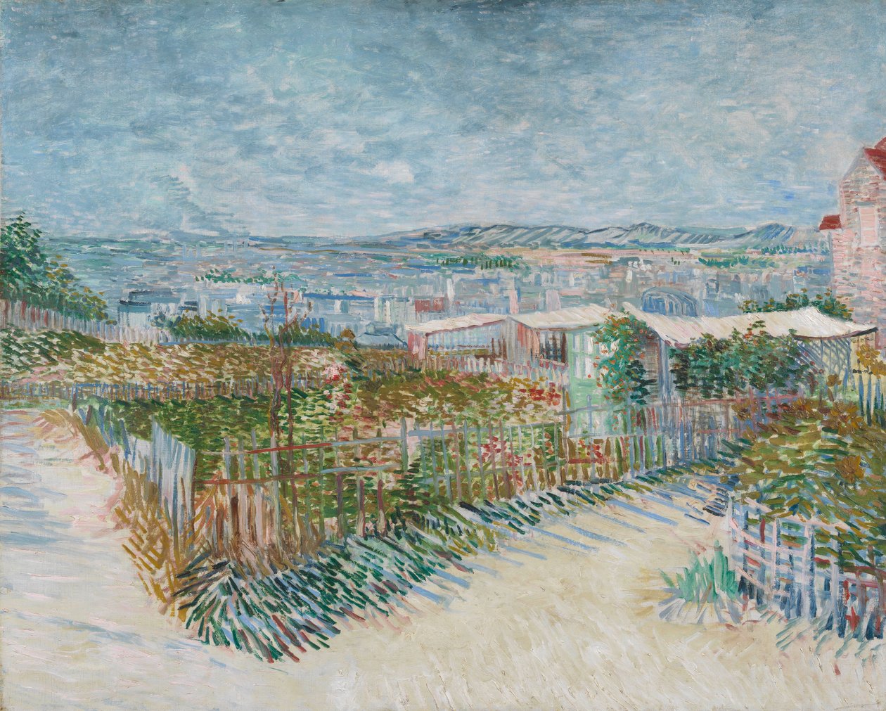 Montmartre tekijältä Vincent van Gogh