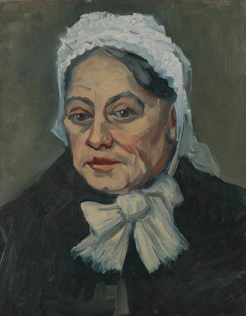 Vanhan naisen muotokuva tekijältä Vincent van Gogh