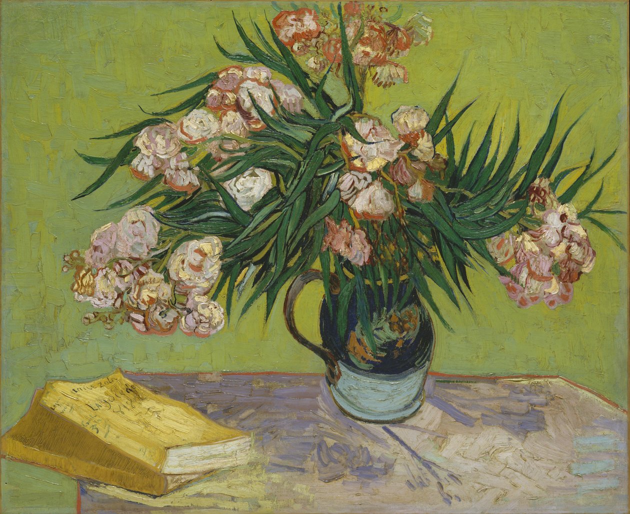 Stilleben mit Oleander tekijältä Vincent van Gogh