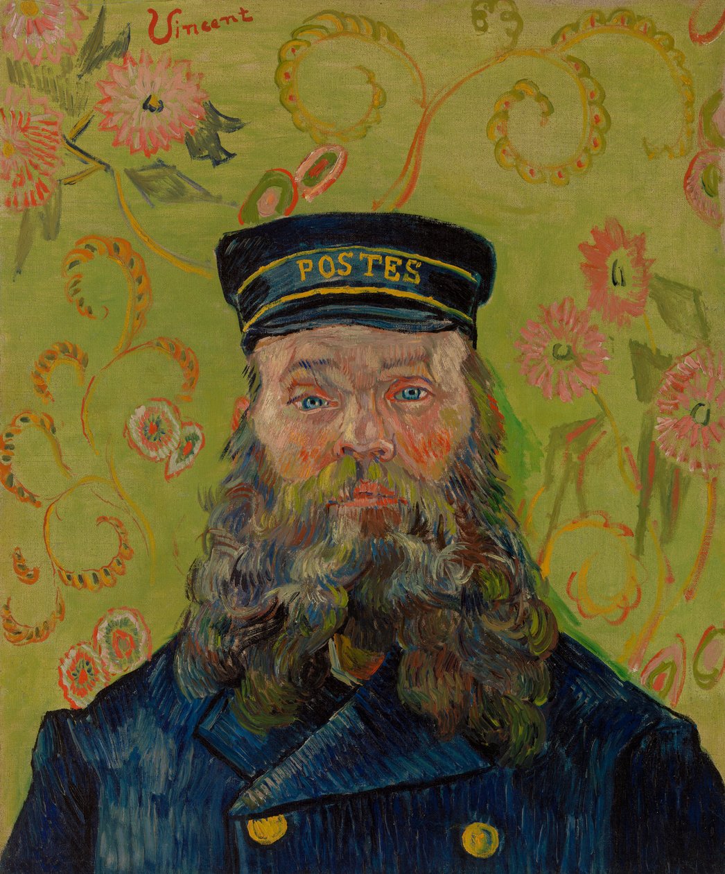 Postimies (Joseph-Étienne Roulin) tekijältä Vincent van Gogh