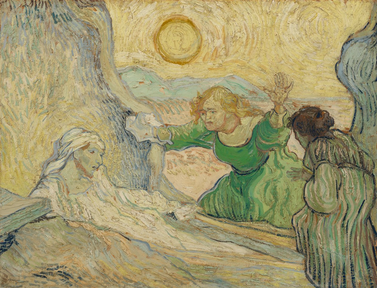 Lasaruksen herättäminen tekijältä Vincent van Gogh