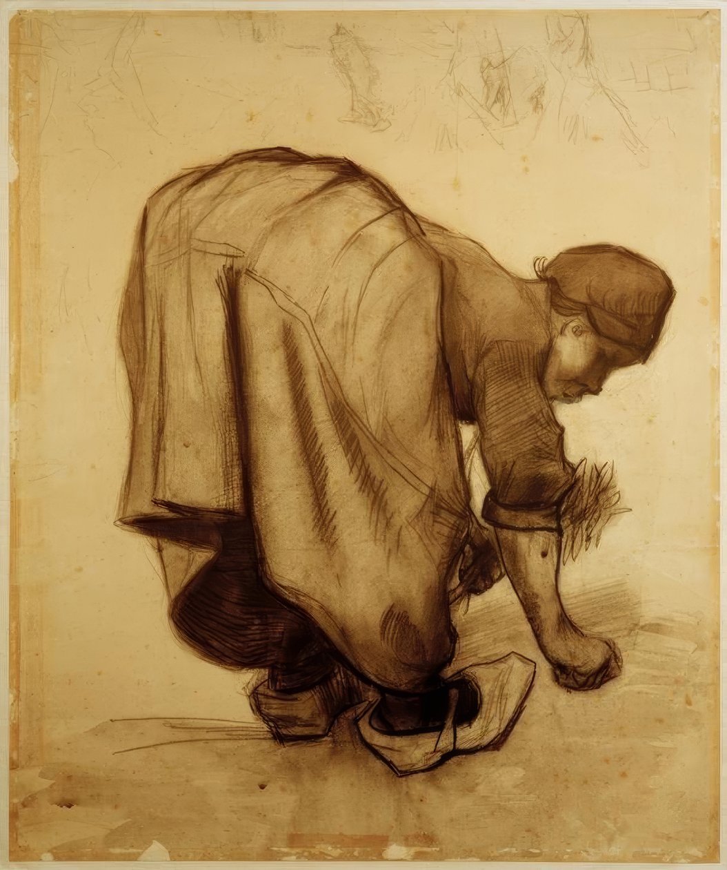 Bäuerin beim Ährenlesen tekijältä Vincent van Gogh