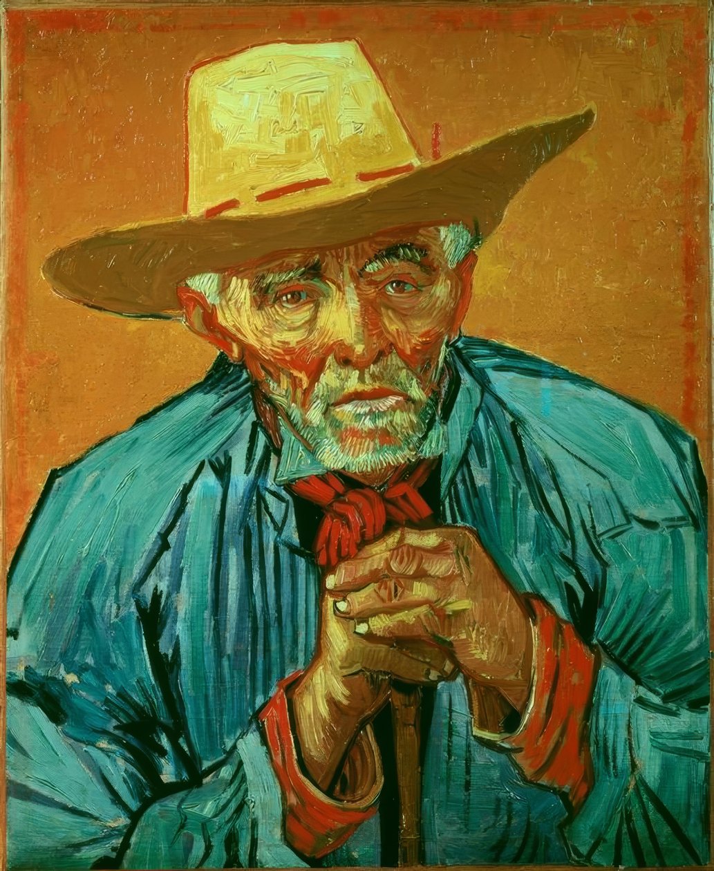 Bildnis des Bauern Patience Escalier tekijältä Vincent van Gogh