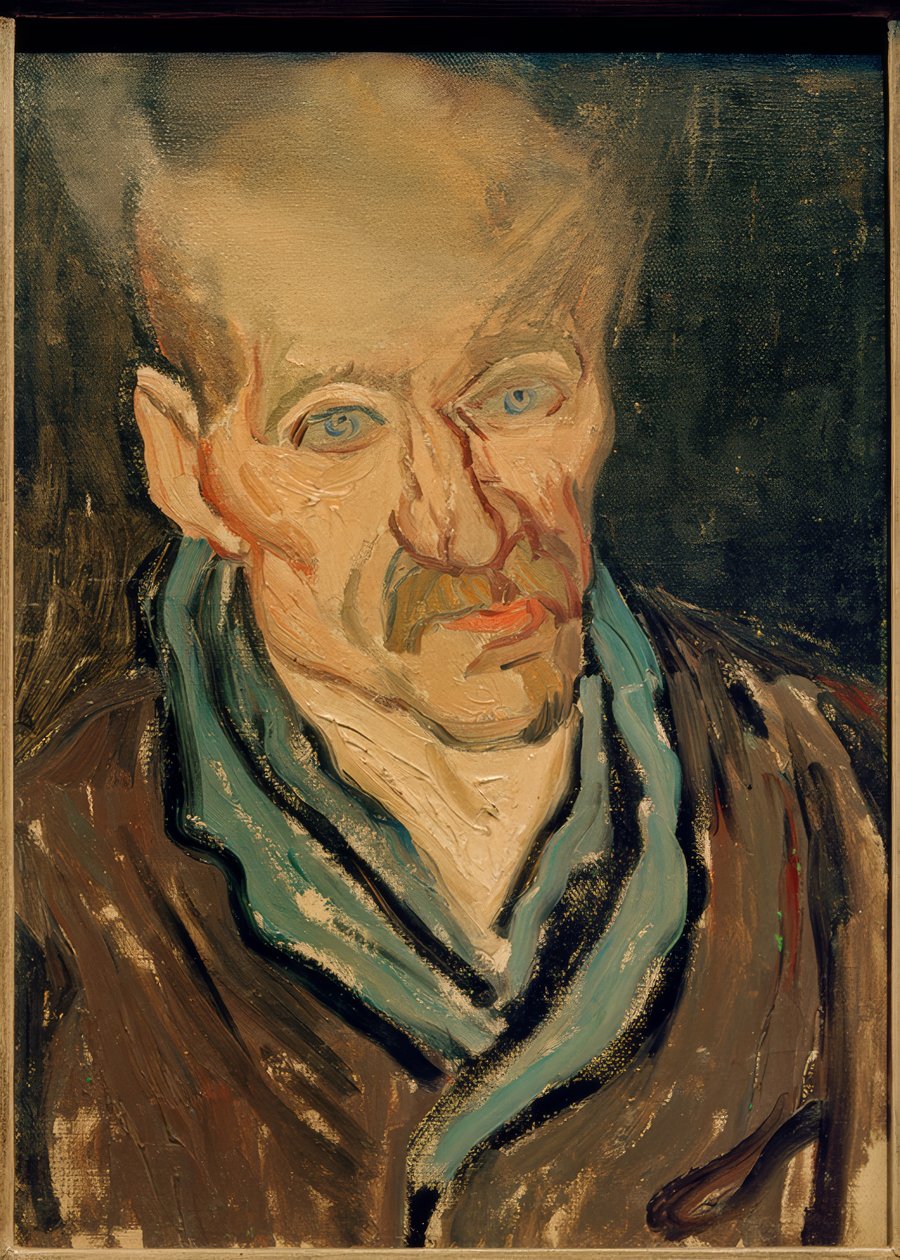 Bildnis eines Patienten im Hospital Saint-Paul tekijältä Vincent van Gogh