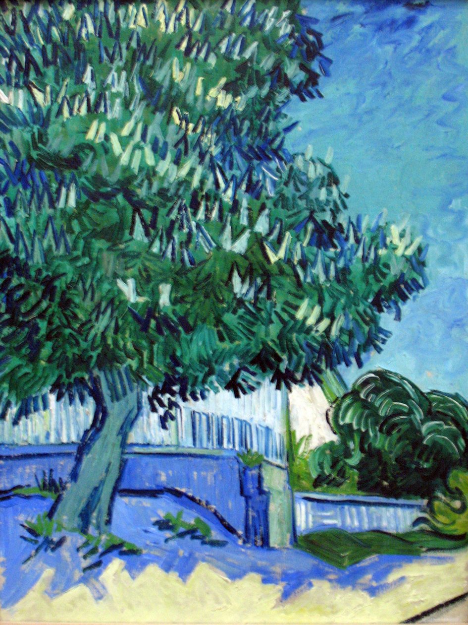 Blühende Kastanienbäume tekijältä Vincent van Gogh