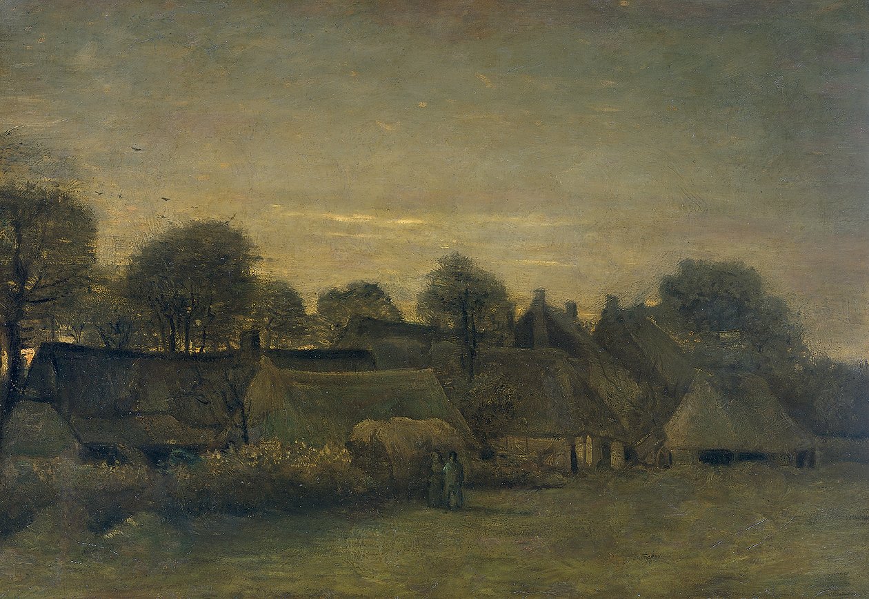 Bloemkwekerij van Pierre van de Putte ja Schenkweg te Den Haag tekijältä Vincent van Gogh