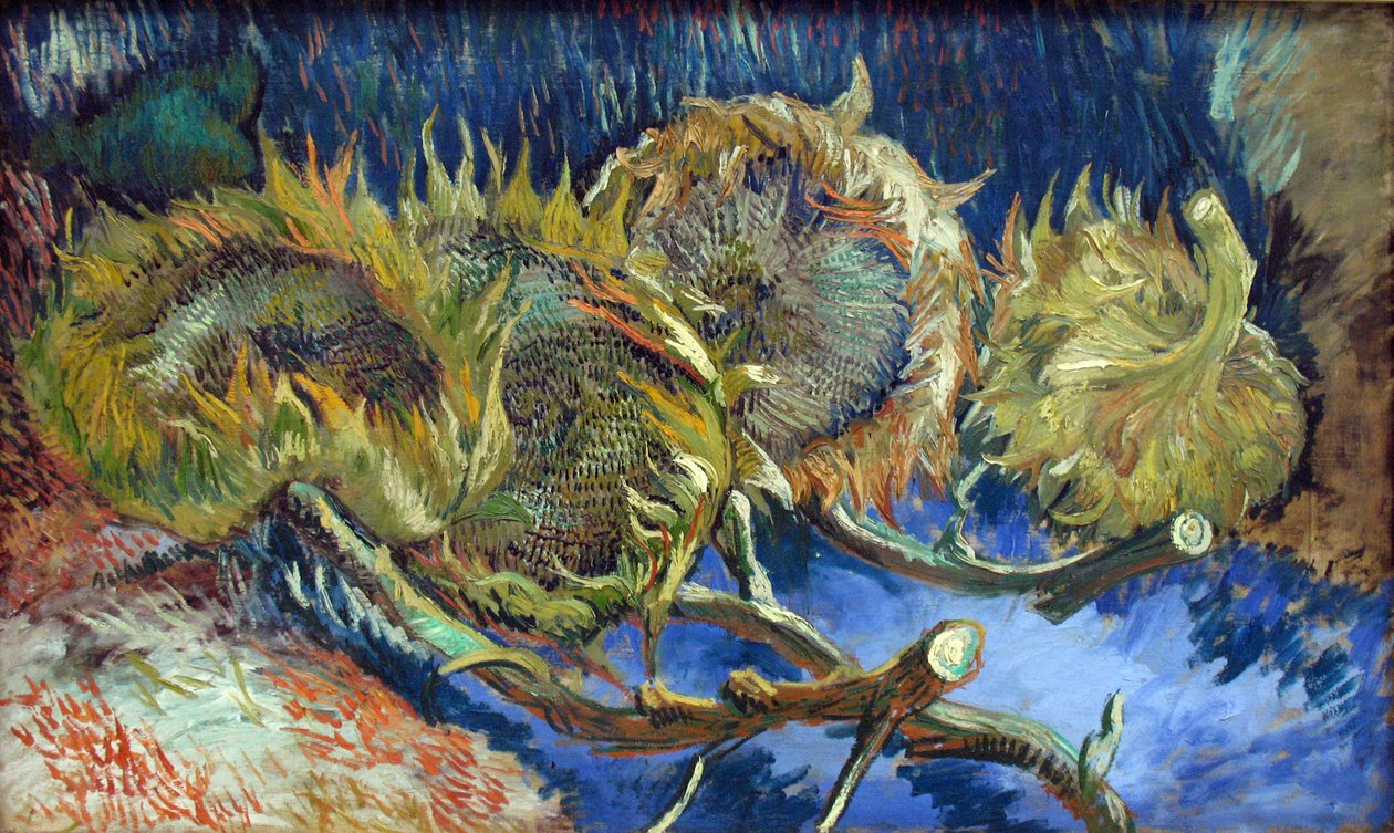 Blumen blauer -maljakossa tekijältä Vincent van Gogh