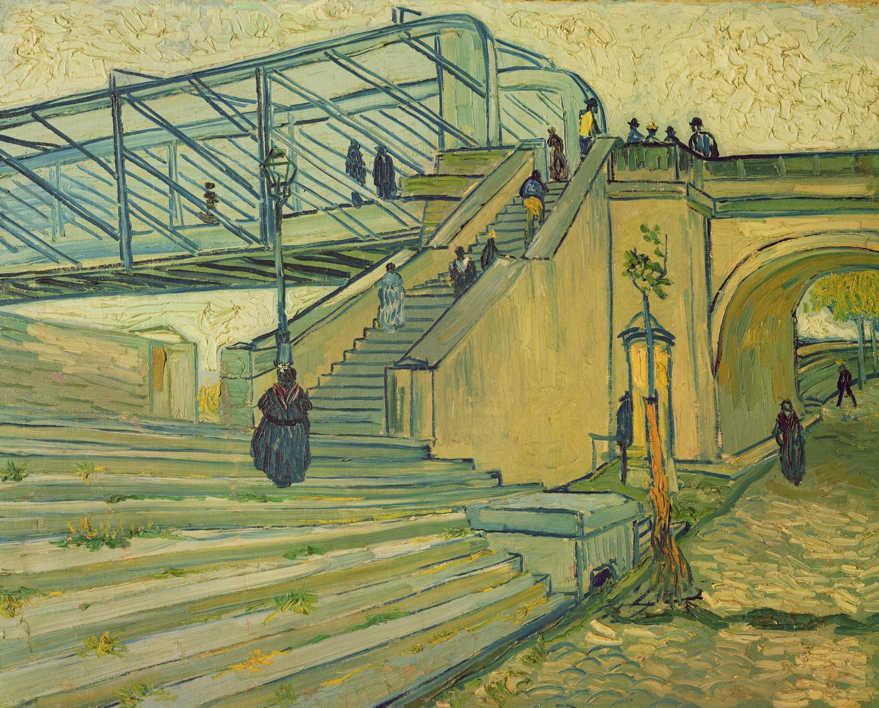 Trinquetaillen silta, 1888 tekijältä Vincent van Gogh