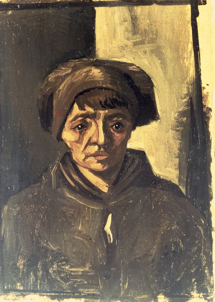 Talonpojan rintakuva, 1884 tekijältä Vincent van Gogh