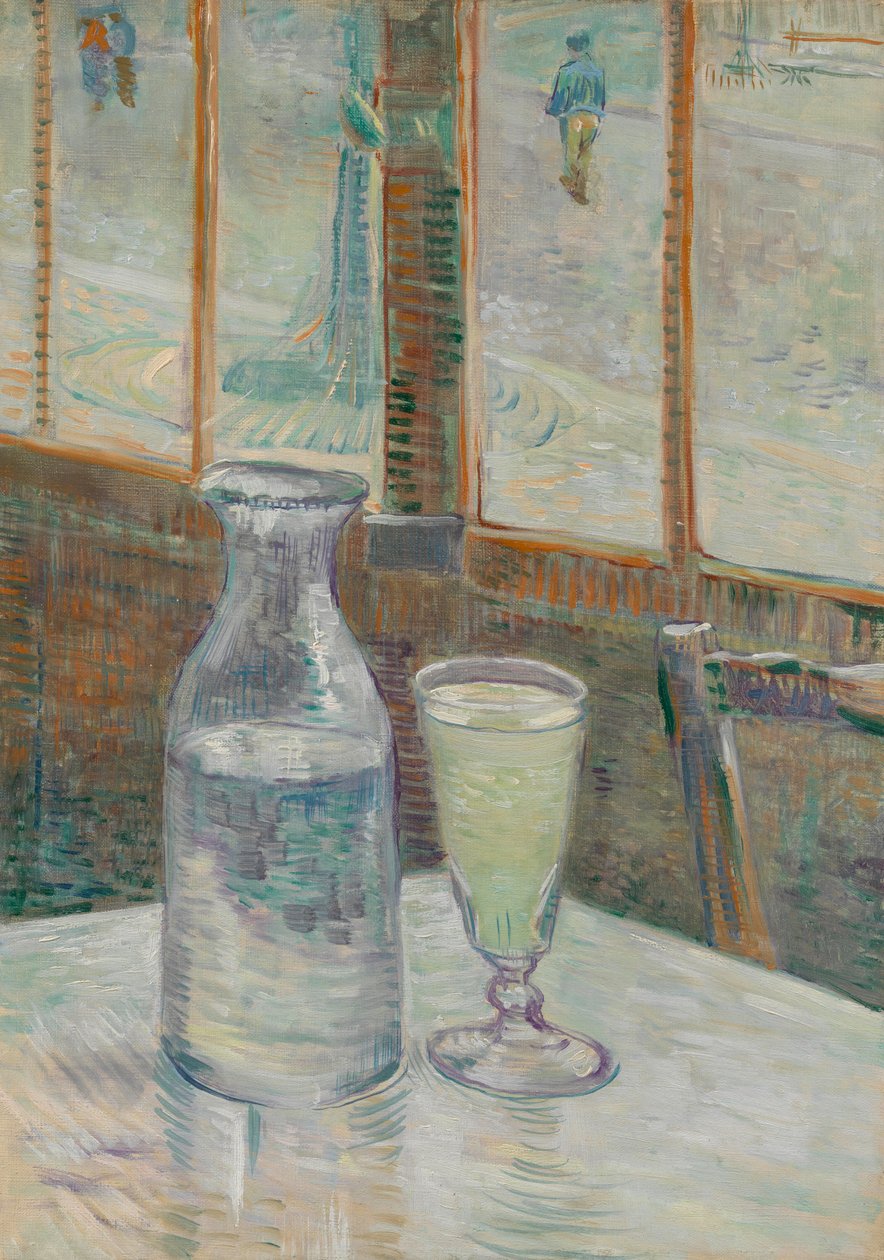 Kahvilapöytä absintilla tekijältä Vincent van Gogh