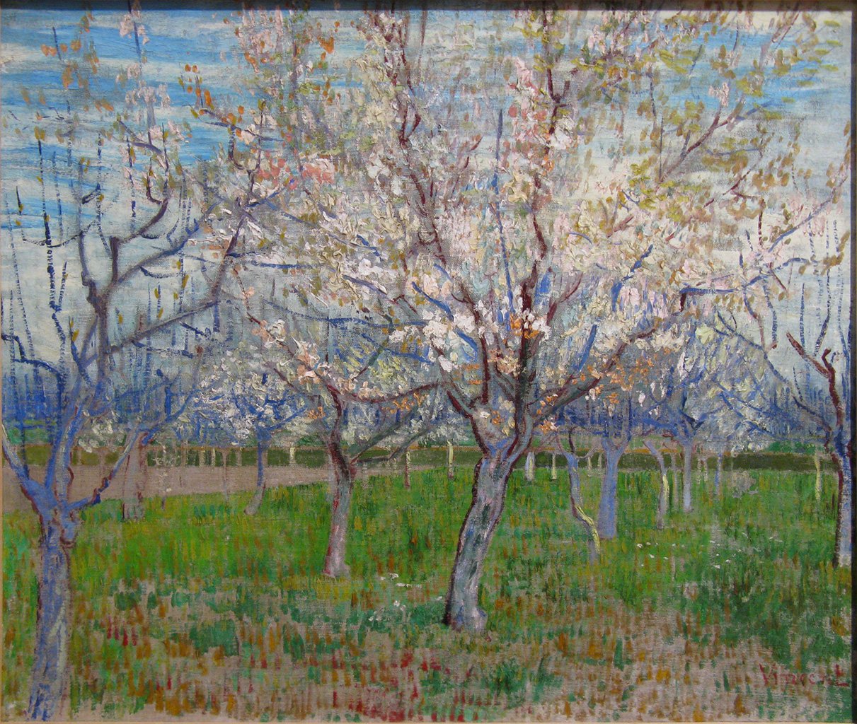 De roze boomgaard tekijältä Vincent van Gogh
