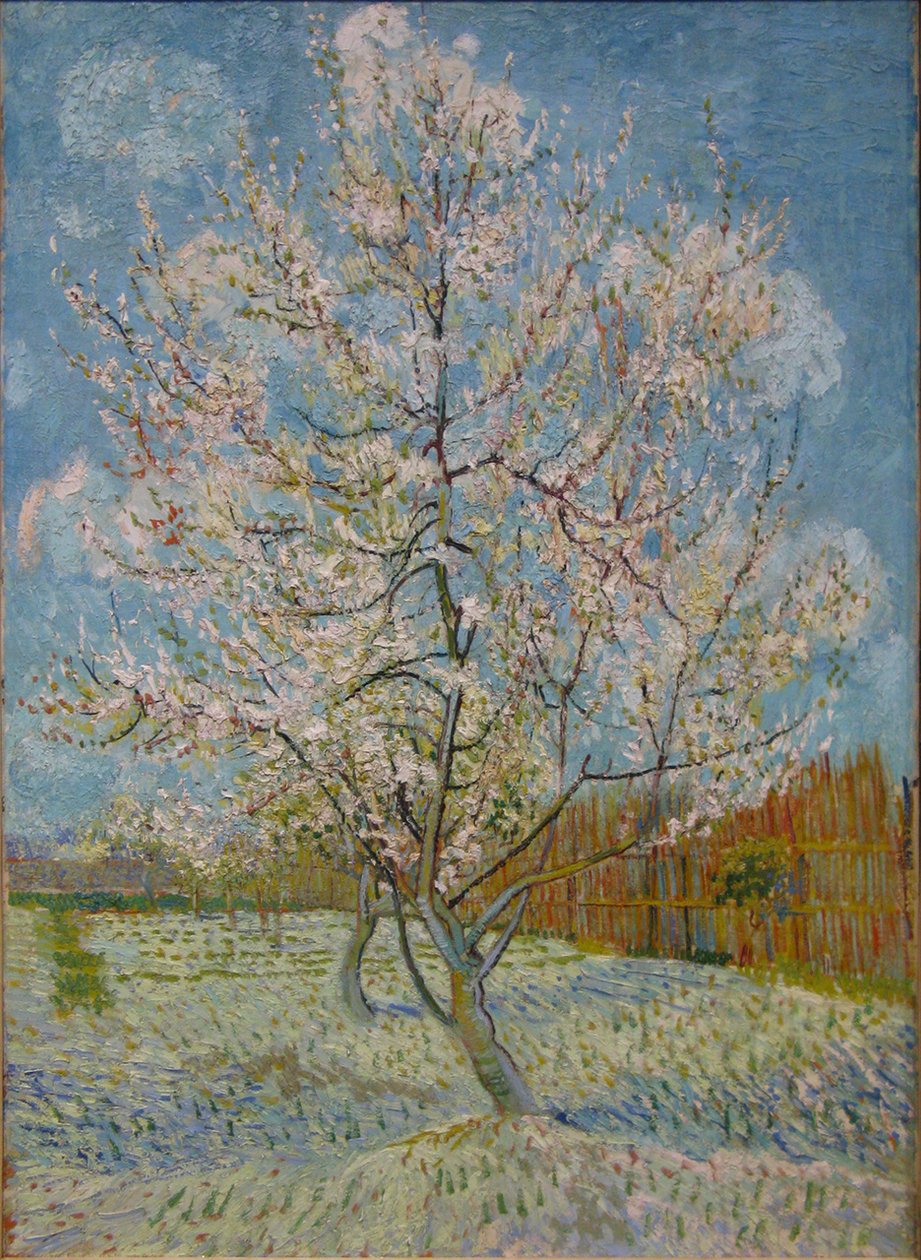 De roze perzikboom tekijältä Vincent van Gogh