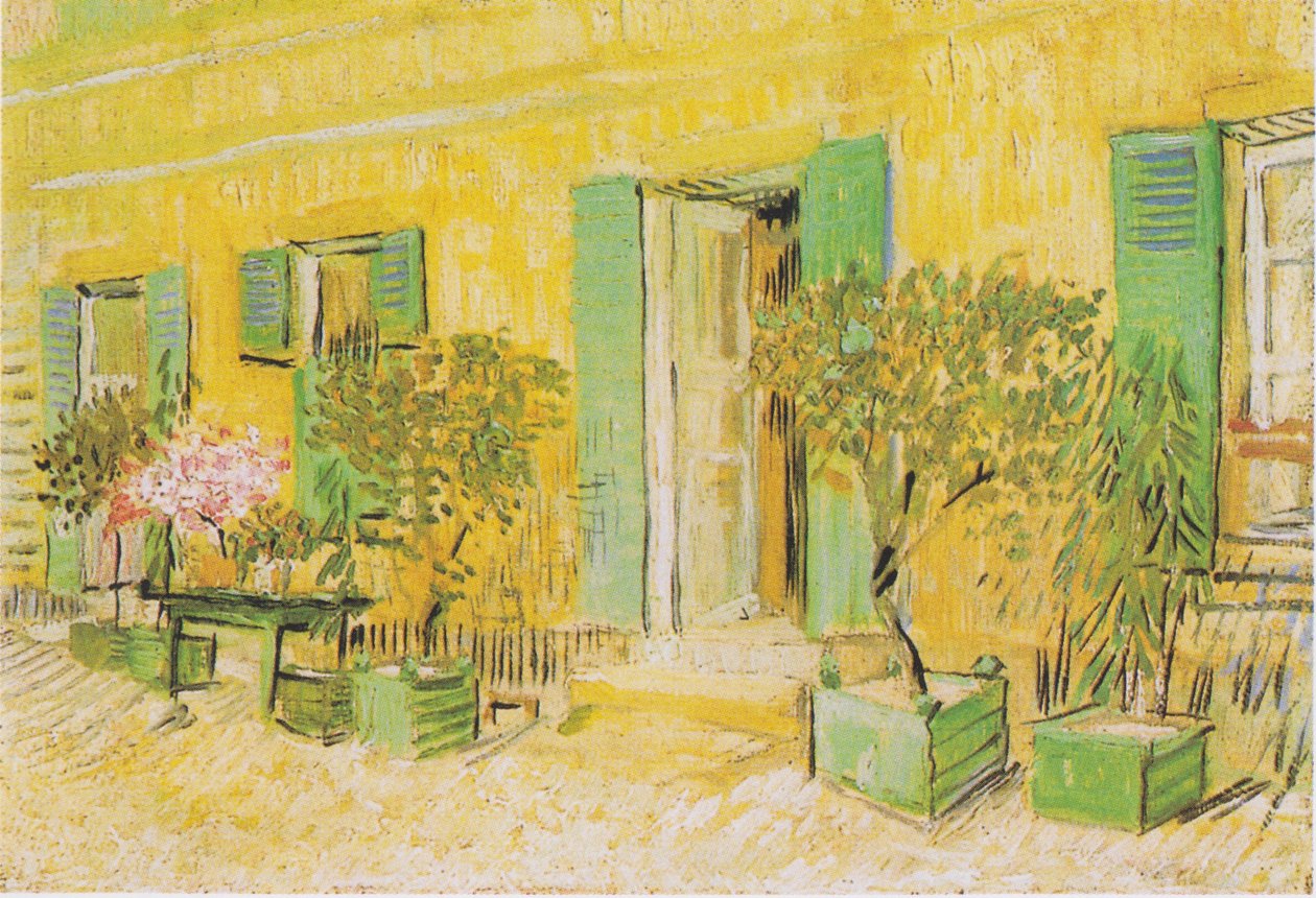 Ravintolan sisäänkäynti Asnièresissa tekijältä Vincent van Gogh