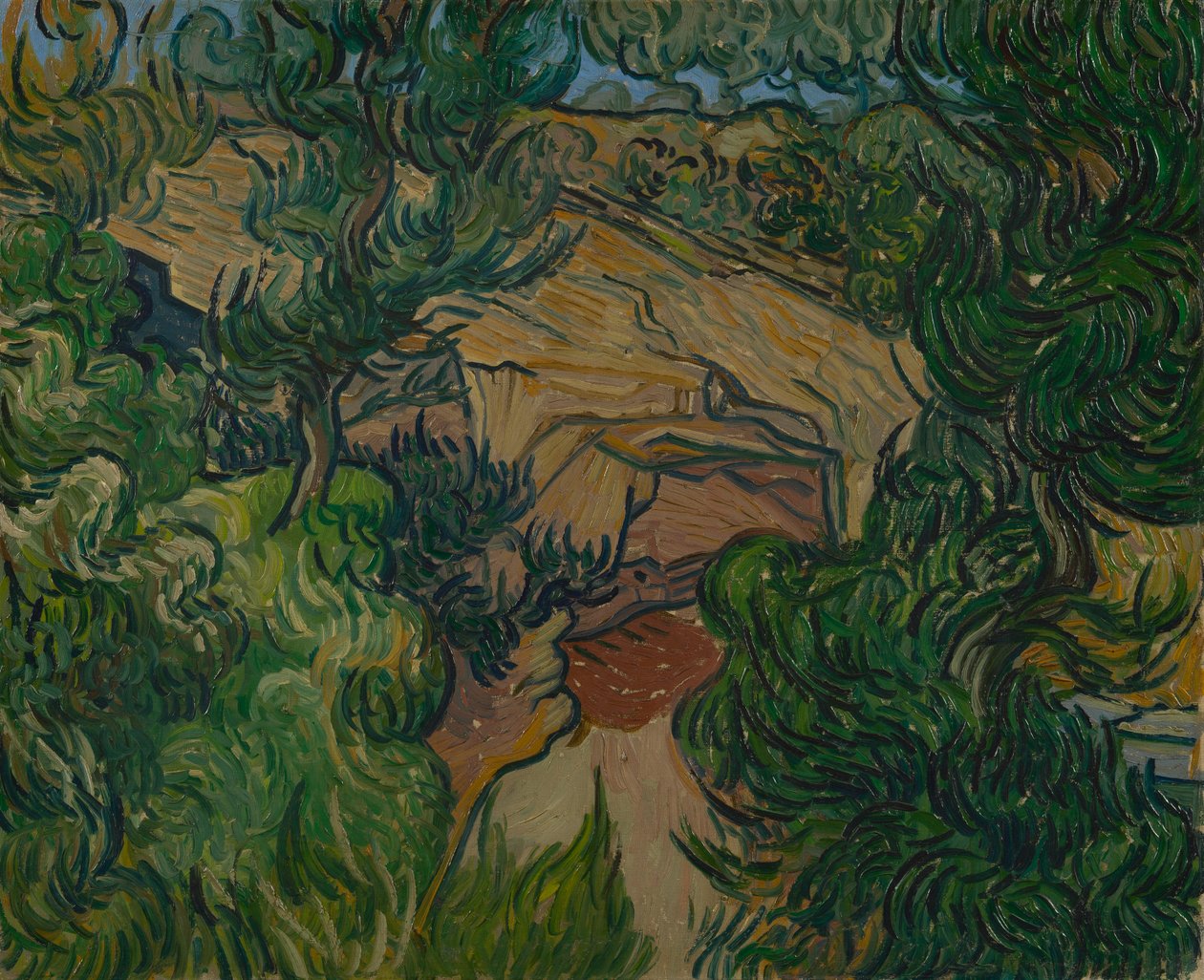 Sisäänkäynti louhokseen tekijältä Vincent van Gogh