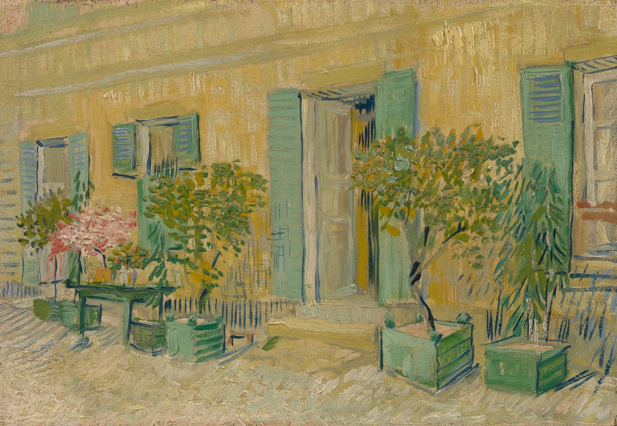 Ravintolan ulkoasu Asnièresissa tekijältä Vincent van Gogh