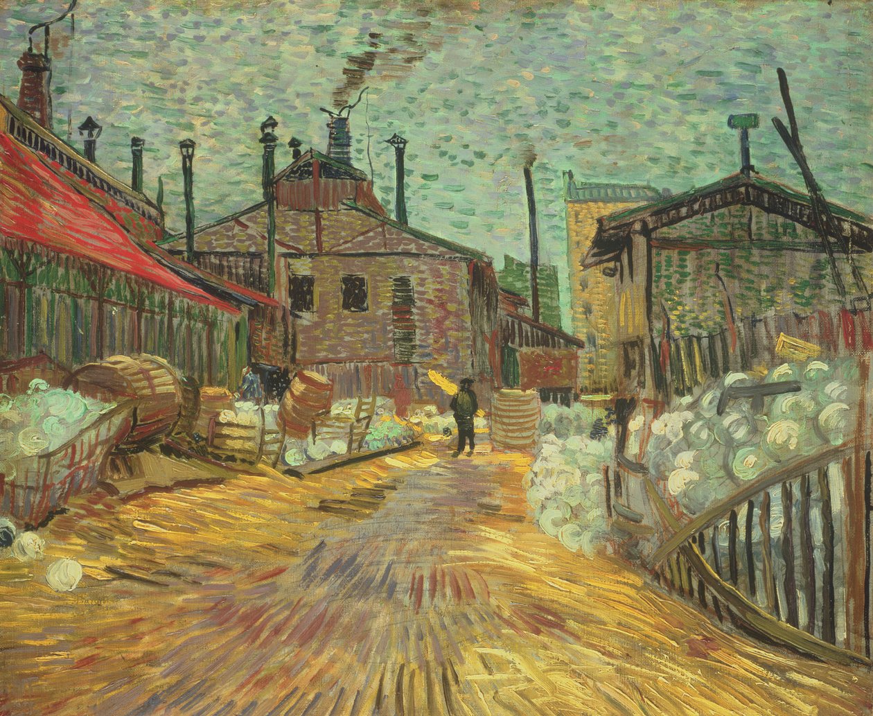 Tehtaat, 1887 tekijältä Vincent van Gogh