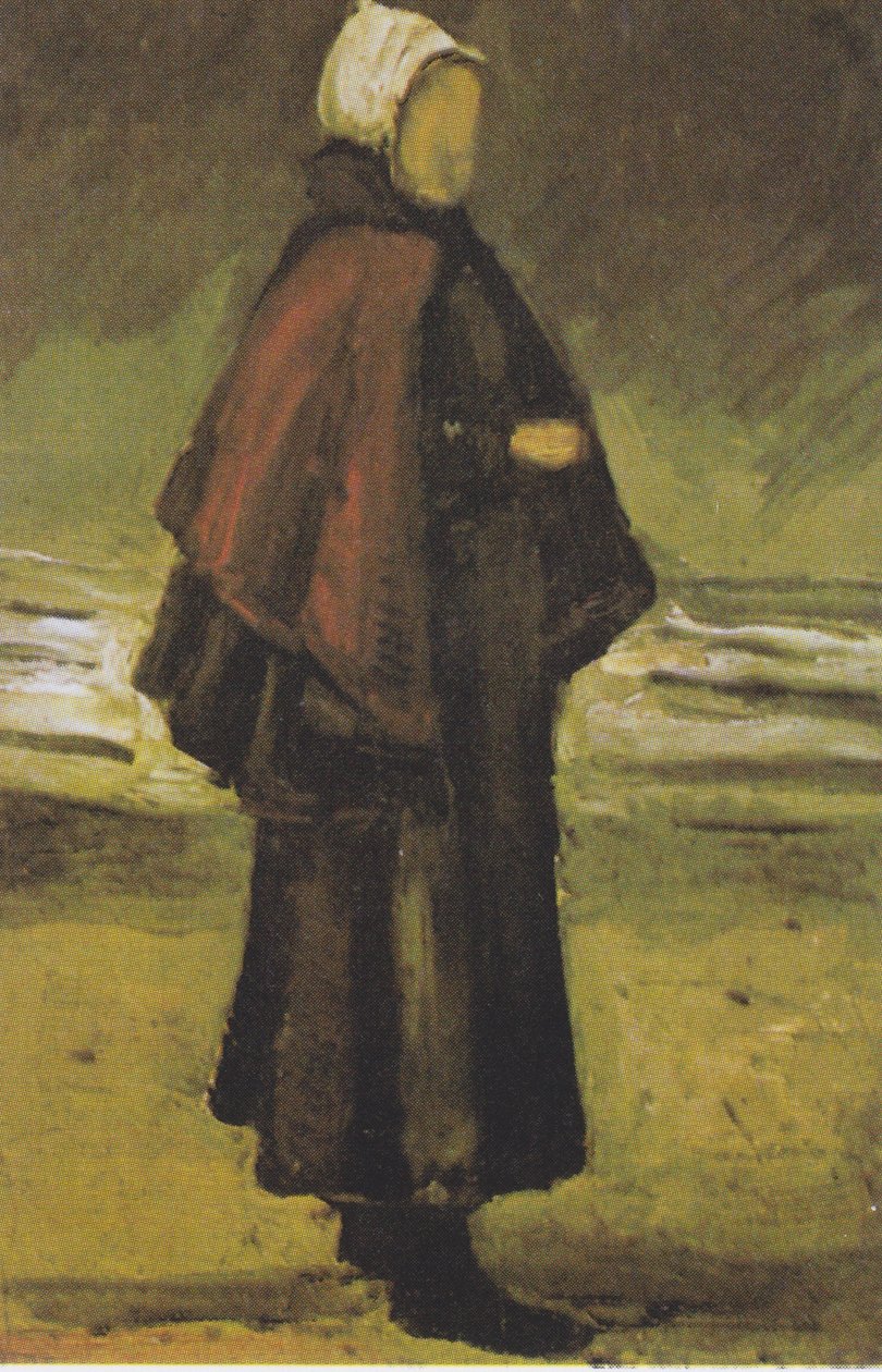 Kalastaja rannalla tekijältä Vincent van Gogh