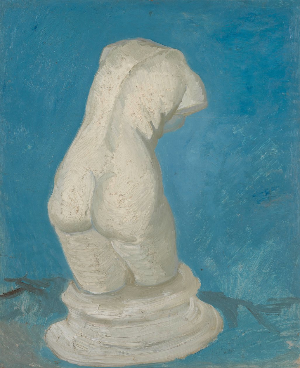 Kipsi ylävartalo (naaras) takaa tekijältä Vincent van Gogh