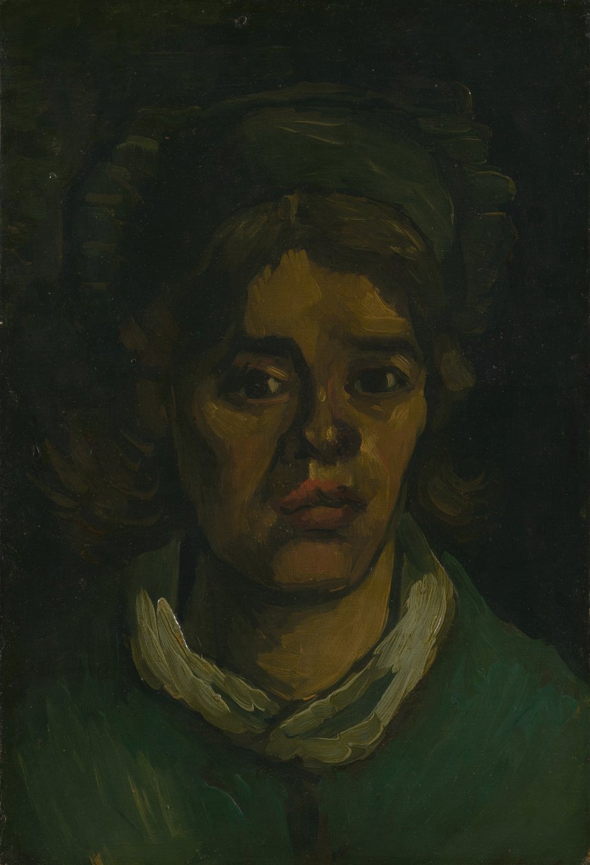 Naisen pää tekijältä Vincent van Gogh