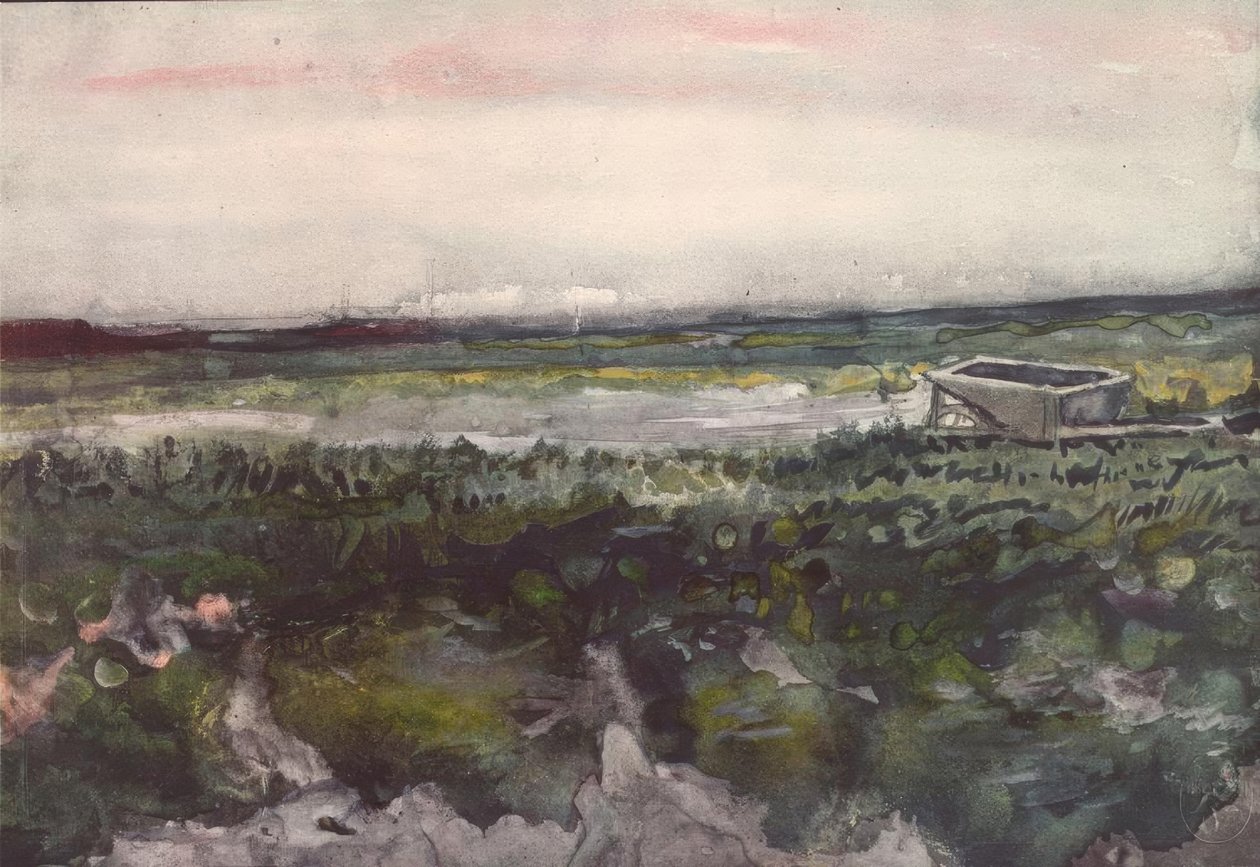 Heide ja Schubkarren tekijältä Vincent van Gogh