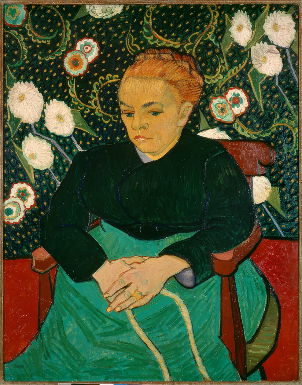 La Berceuse (Augustine Roulin) tekijältä Vincent van Gogh