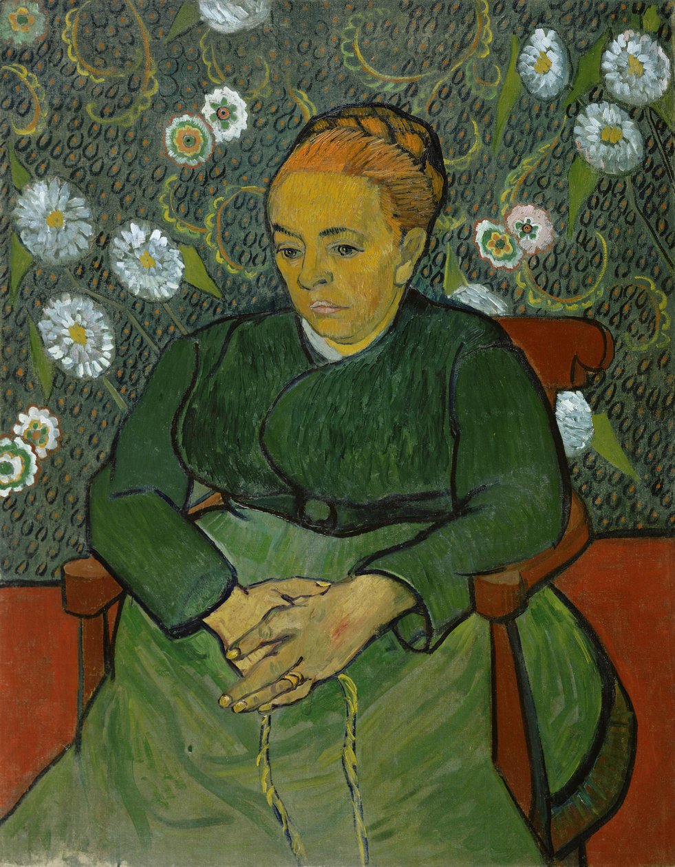 Kehtolaulu (Portret van Madame Roulin) tekijältä Vincent van Gogh