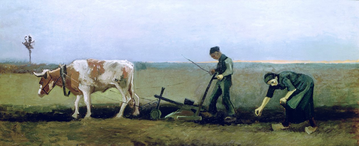 Työläisten ja talonpoikien istutusperunoita, 1884 tekijältä Vincent van Gogh