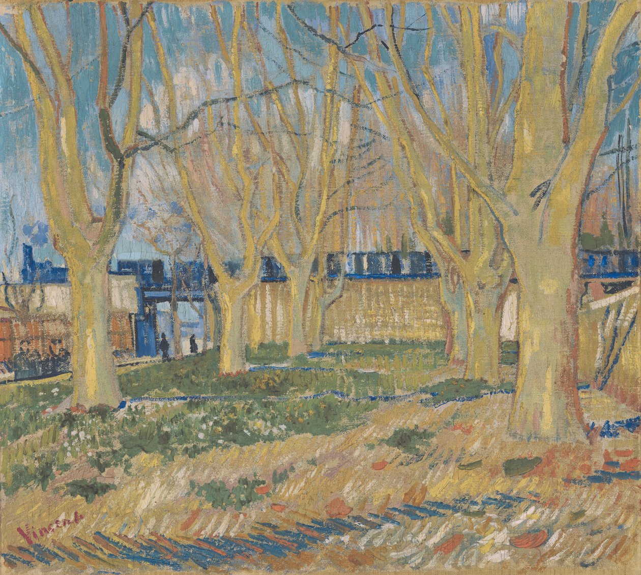 Sininen juna tekijältä Vincent van Gogh