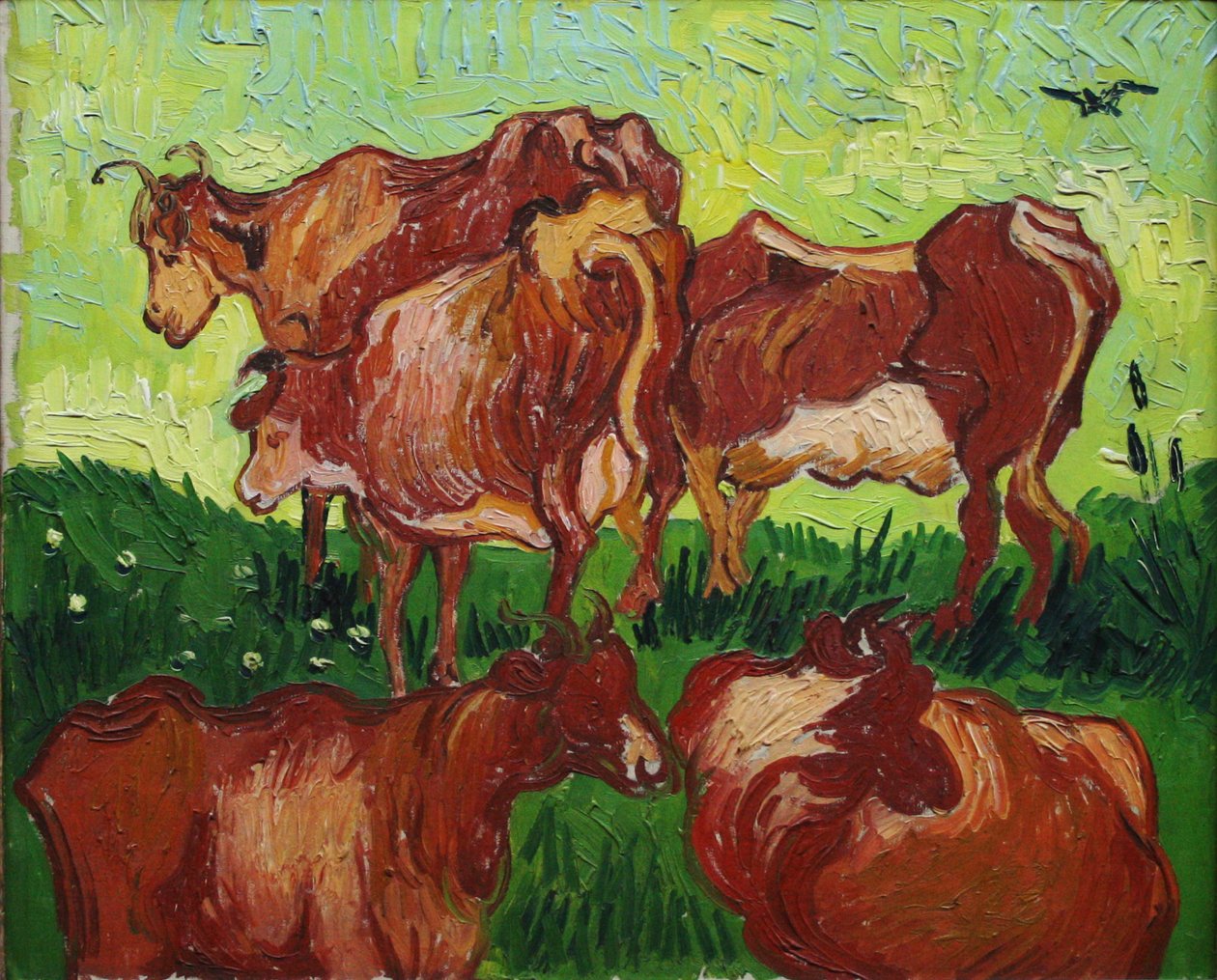 Les vaches tekijältä Vincent van Gogh