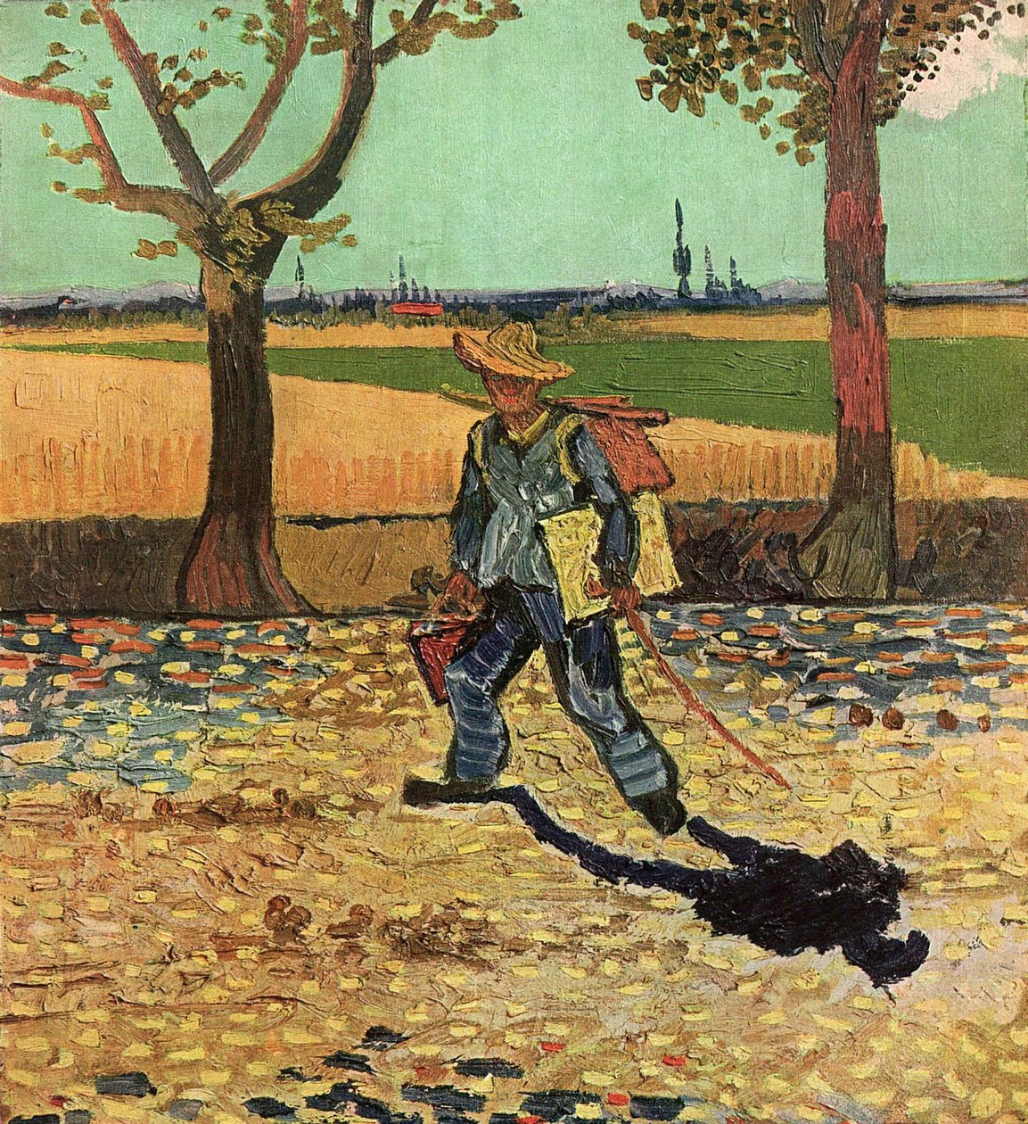 Mies repun kanssa, 1888 tekijältä Vincent van Gogh