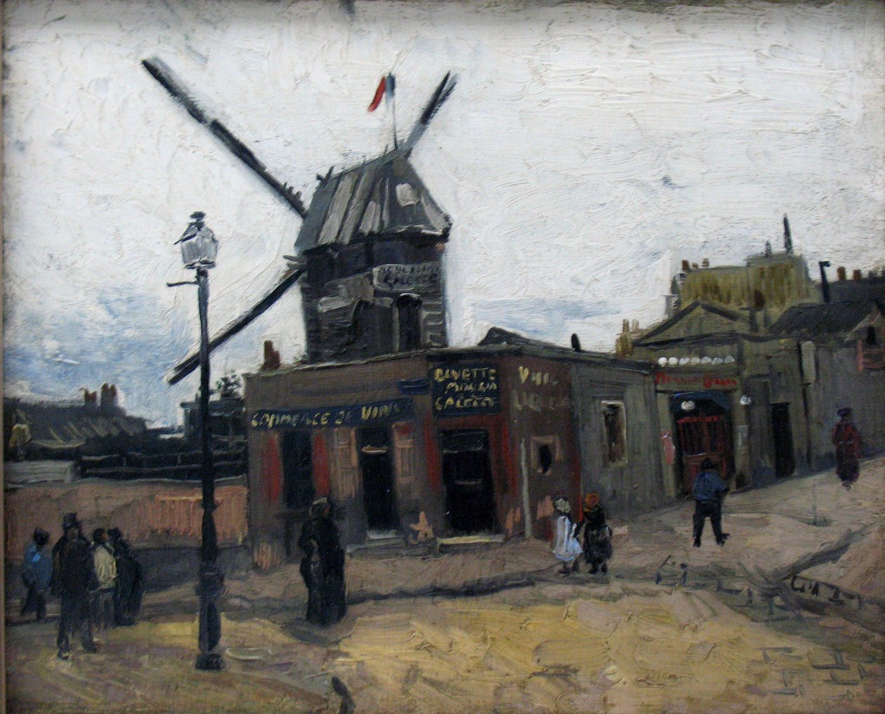 Moulin de la Galette; Kröller-Müller -museo tekijältä Vincent van Gogh