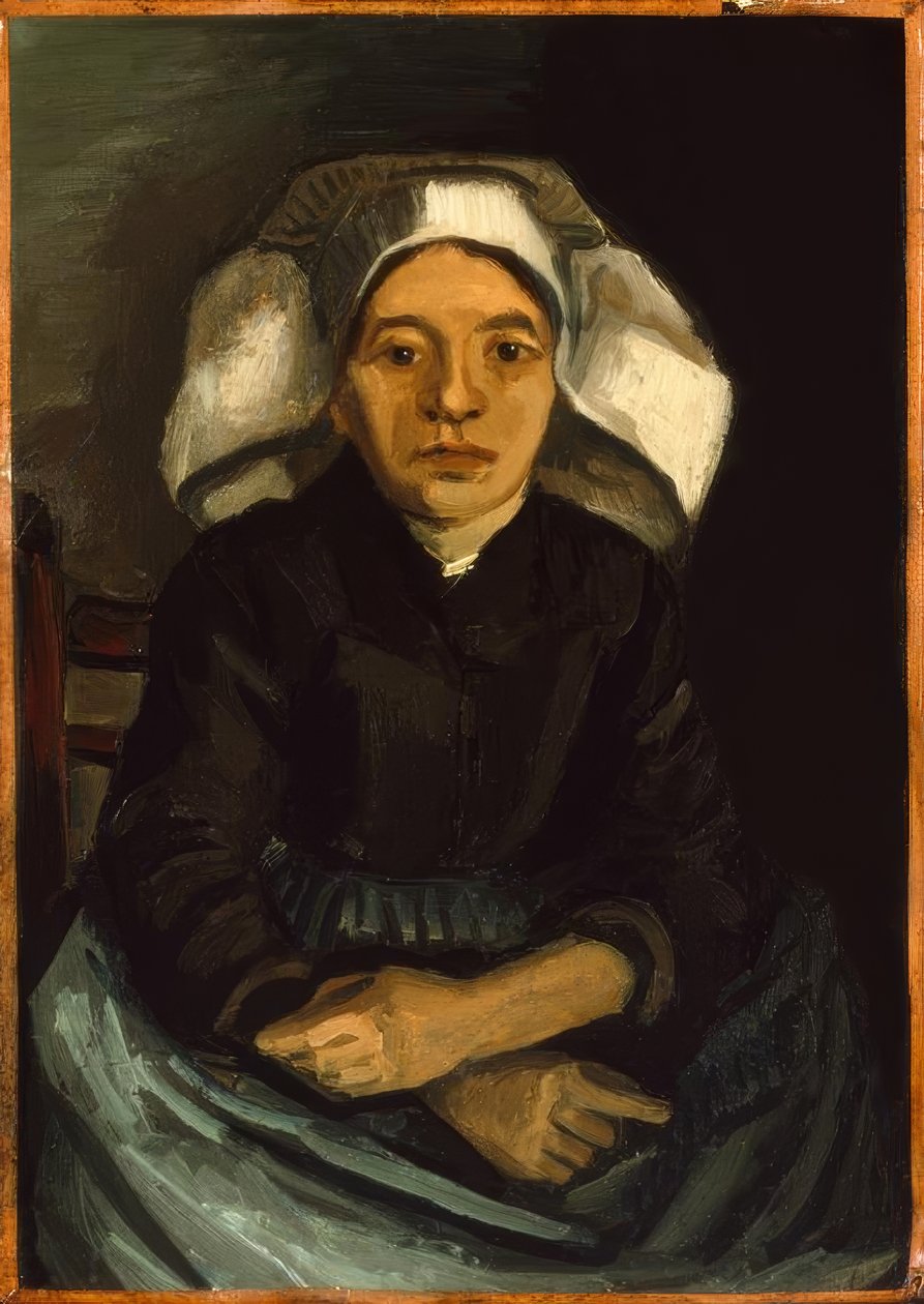 Paysanne de Nuenen assise tekijältä Vincent van Gogh