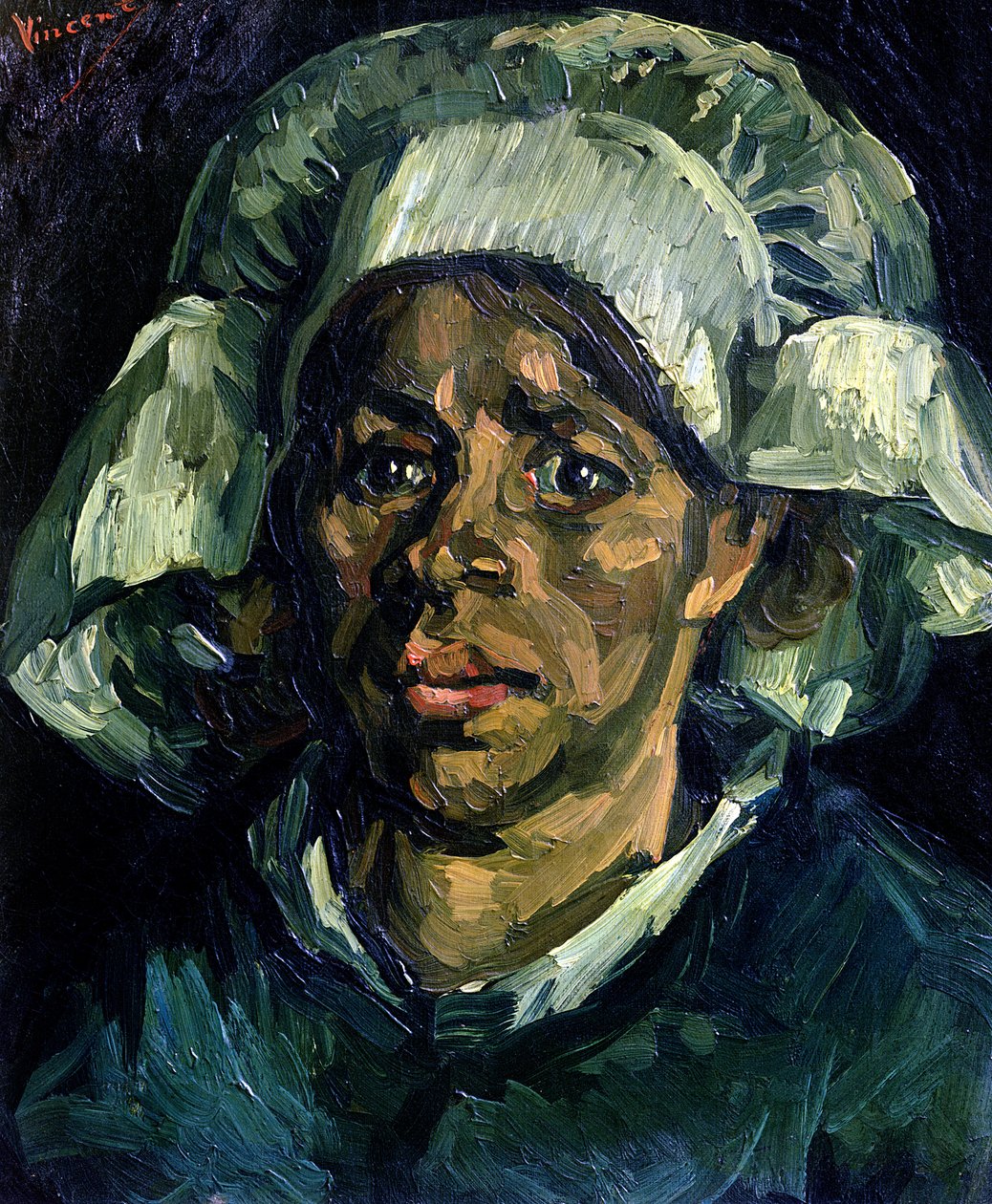 Talonpojan nainen, 1885 tekijältä Vincent van Gogh